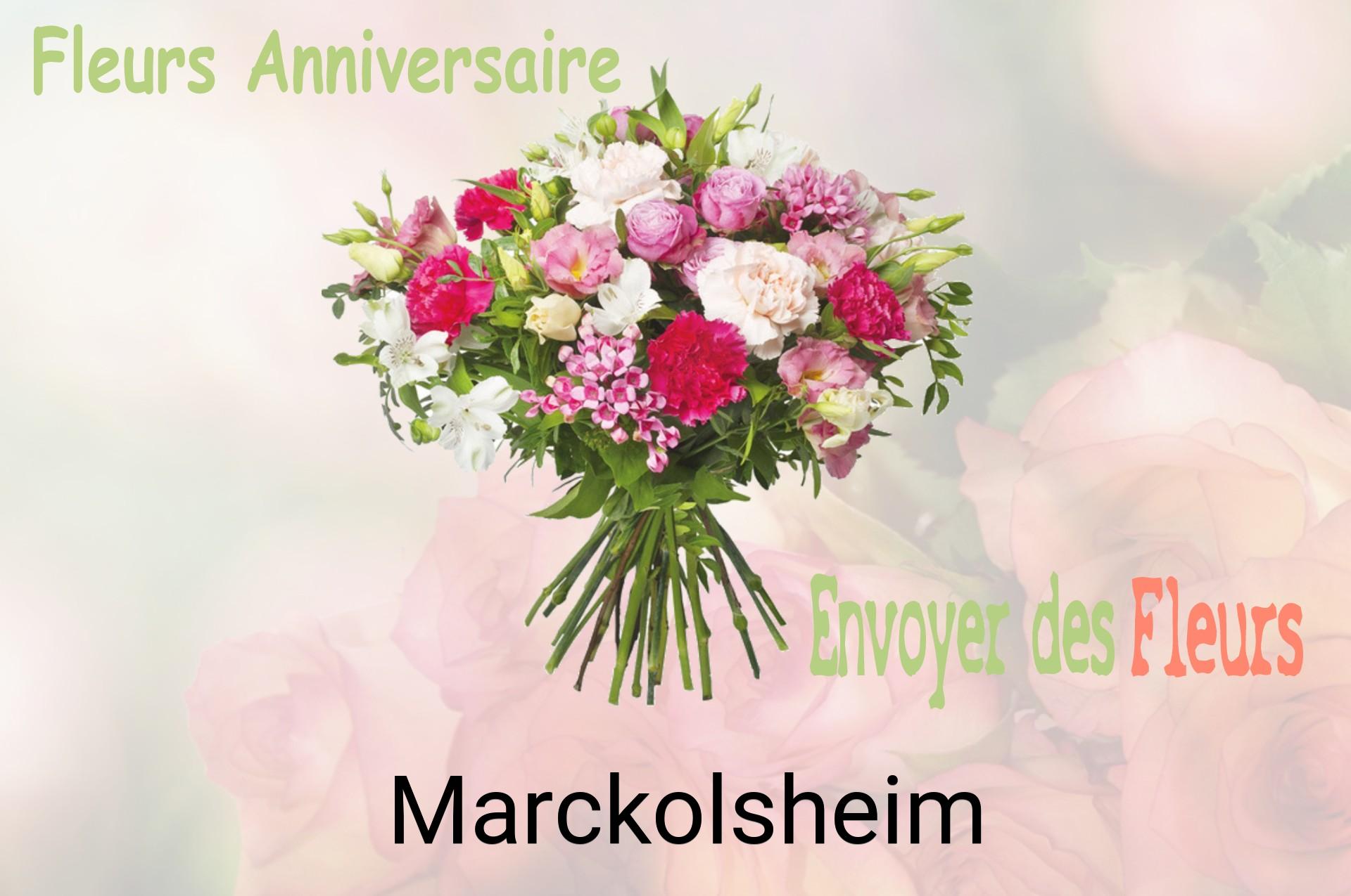 Bouquet de fleurs d’anniversaire livré à Marckolsheim